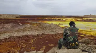 Soldier In Dallol