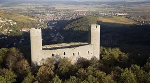 Aerial View Of Chateau Dandlau