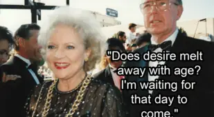 Betty White At The Emmy Awards