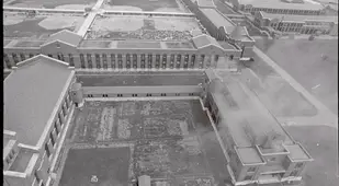 Aerial View Of Attica Prison
