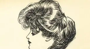 Gibson Girl Iconic Profile