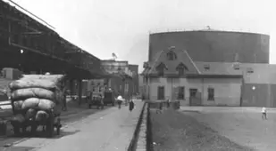 Molasses Tank Before Explosion