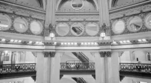 Dome Of Chicago Federal Building