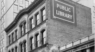 Exterior Of Cincinnati Public Library