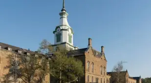 Exterior View Of Asylum