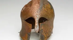 Greek Soldier's Helmet