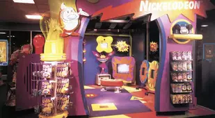 Nickelodeon Section Of Blockbuster