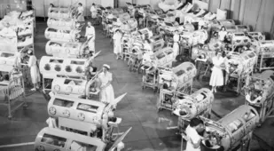 Room Full Of Iron Lungs