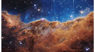 James Webb Telescope Image Of The Cosmic Cliffs