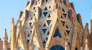 Pinecone Feature Of Sagrada Familia