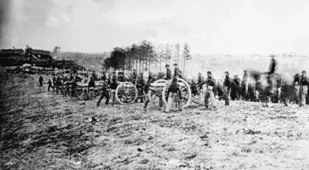 Union Army In Combat