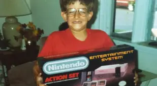Vintage Christmas Photos Of Nintendo Gifts