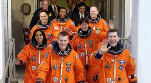 Columbia Crew Prepping For Launch