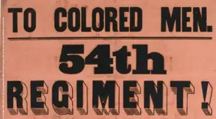 54th Massachusetts Regiment Recruitment