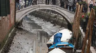 Gondolas In Dry Canals