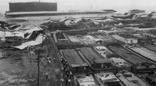 Aerial Damage From Black Tom Explosion