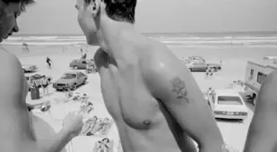 Man With Rose Tattoo