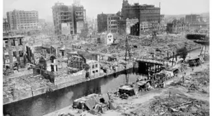 Tokyo Business District Destruction