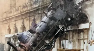 Train Wreck At Montparnasse