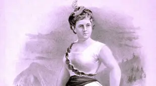 Burlesque Costume From 1879