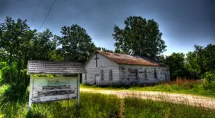 Abandoned Church In Picher