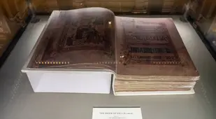 Display Case Book Of Kells