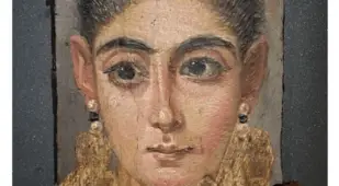 Fayum Mummy Portrait Of An Antinoöpolis Woman