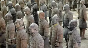 Group Of Terracotta Warriors