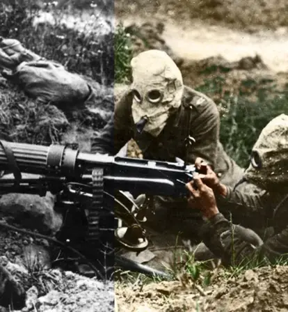 World War 1 Color Photos