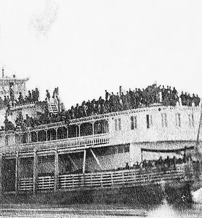 Sultana Overcrowded In River Featured