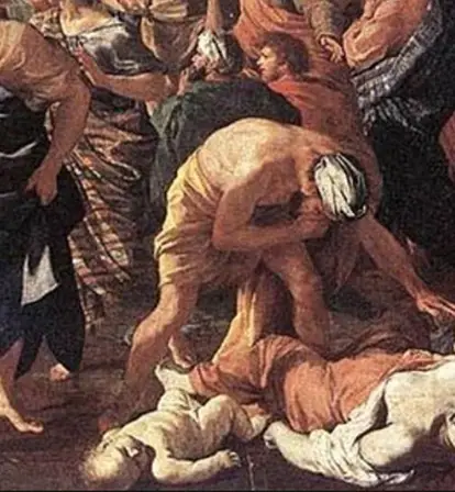 Painting Of Antonine Plague Victims