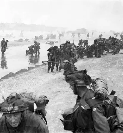 Sword Beach On D Day