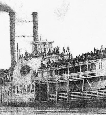 Sultana Overcrowded In River Featured