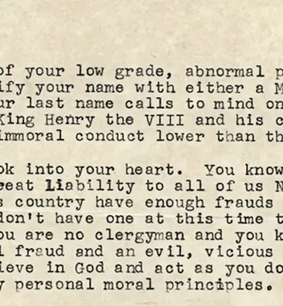 Martin Luther King Suicide Letter
