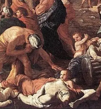 Painting Of Antonine Plague Victims
