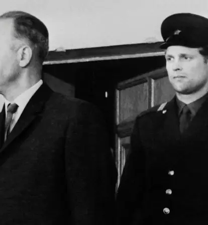 Oleg Penkovsky Standing In Court