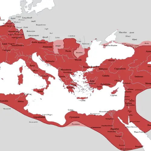 The Roman Empire At Its Height