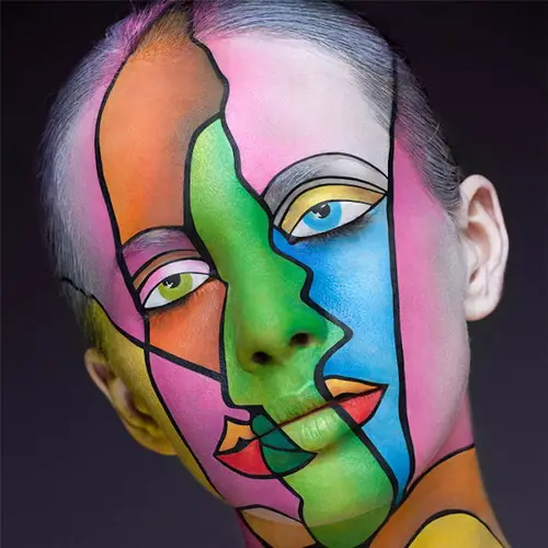 Alexander Khokhlov's Surreal 2D Portraits