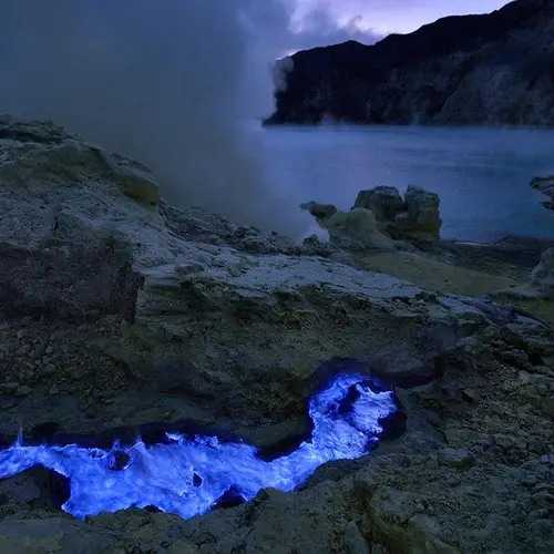 The Mesmerizing Blue Fire Of Kawah Ijen Volcano