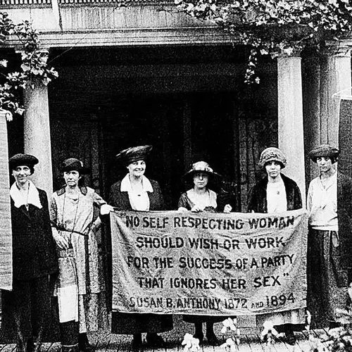 Thank The Leaders Of The Suffrage Movement For Your Independence