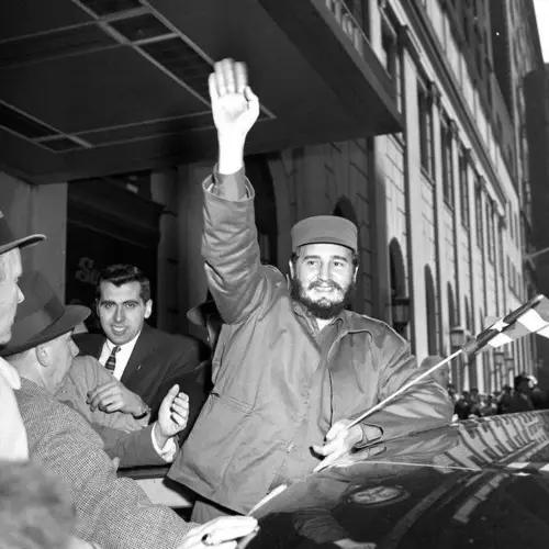 20 Surprising Photos Of The Time Fidel Castro Visited New York