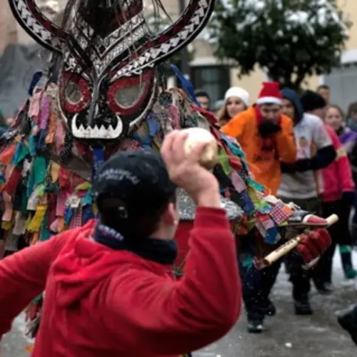 This Spanish Town Pelts A Monster With Turnips During The Jarramplas Festival