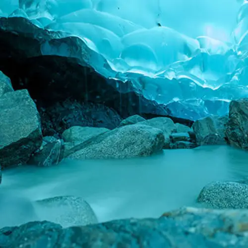 Inside The Otherworldly Mendenhall Ice Caves Of Alaska [PHOTOS]