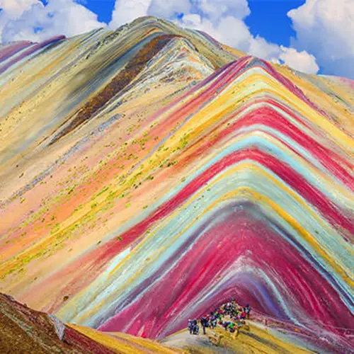 Discover Vinicunca, The Remarkable "Rainbow Mountain" Of Peru