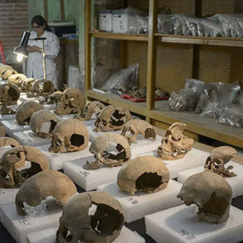 Archaeologists Describe Gruesome Ritual Behind Massive Aztec Skull Tower