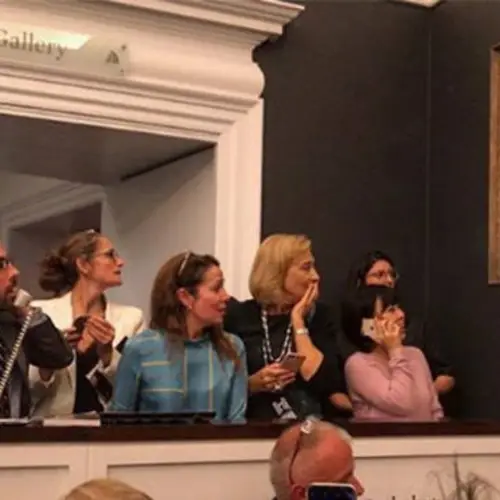 Banksy Painting Self-Destructs Immediately After Being Sold For $1.4 Million