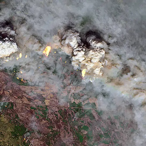 Satellite Images Reveal The Frightening Truth Of Climate Change: An Arctic Ablaze