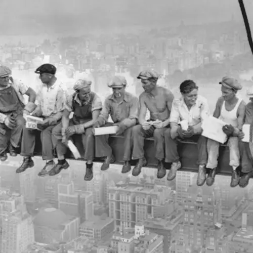 The Story Behind 'Lunch Atop A Skyscraper,' The Photo That Inspired Great Depression-Era America