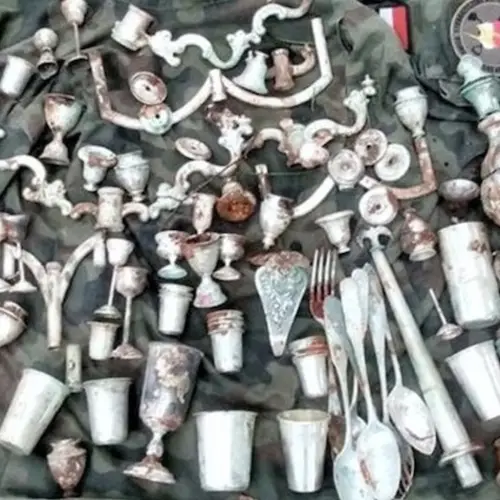 Chest Of Stolen Nazi Silver Found Buried At 14th-Century Polish Castle