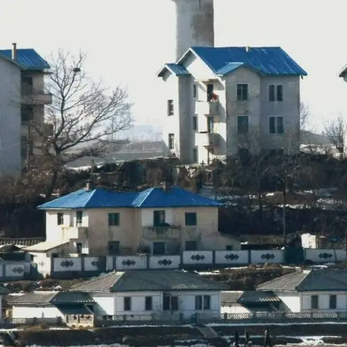 Inside "Peace Village," The Ghost Town On The Border of North and South Korea
